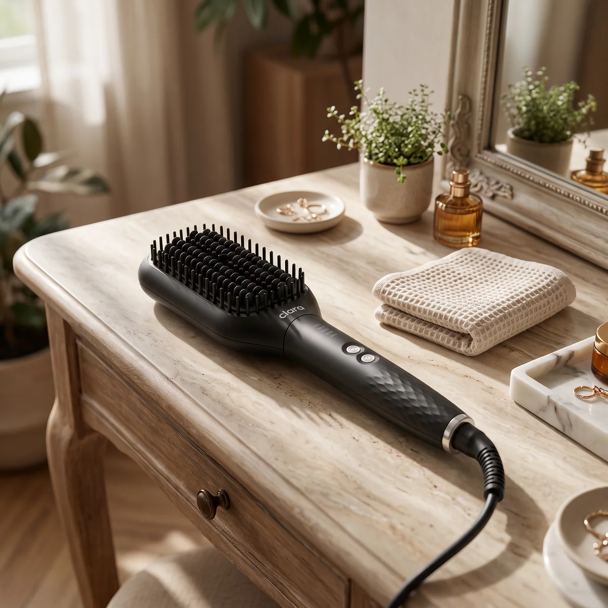 فرشاة تمليس حرارية كلارا Sleek