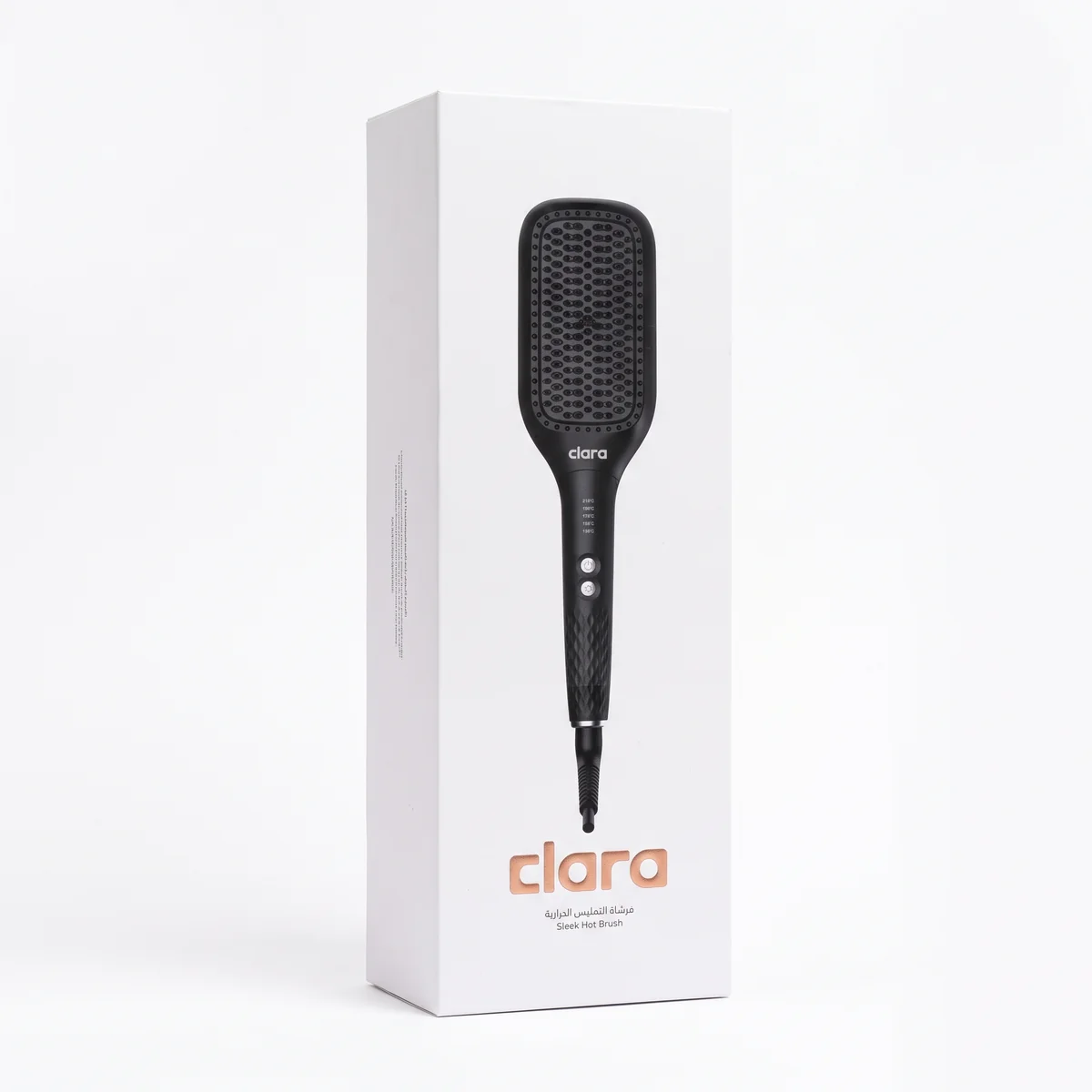 فرشاة تمليس حرارية كلارا Sleek - العلبة