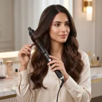 فرشاة كلارا الحرارية النحيفة لتنعيم الشعر وتصفيفه