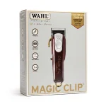ماكينة Wahl Magic Clip اللاسلكية – برغندي - العلبة