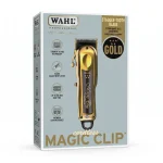 ماكينة قص شعر Wahl Magic Clip اللاسلكية الذهبية - العلبة