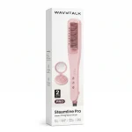 مشط فرد بخاري احترافي 3 في 1 - Steamline Pro - WAVYTALK - العلبة